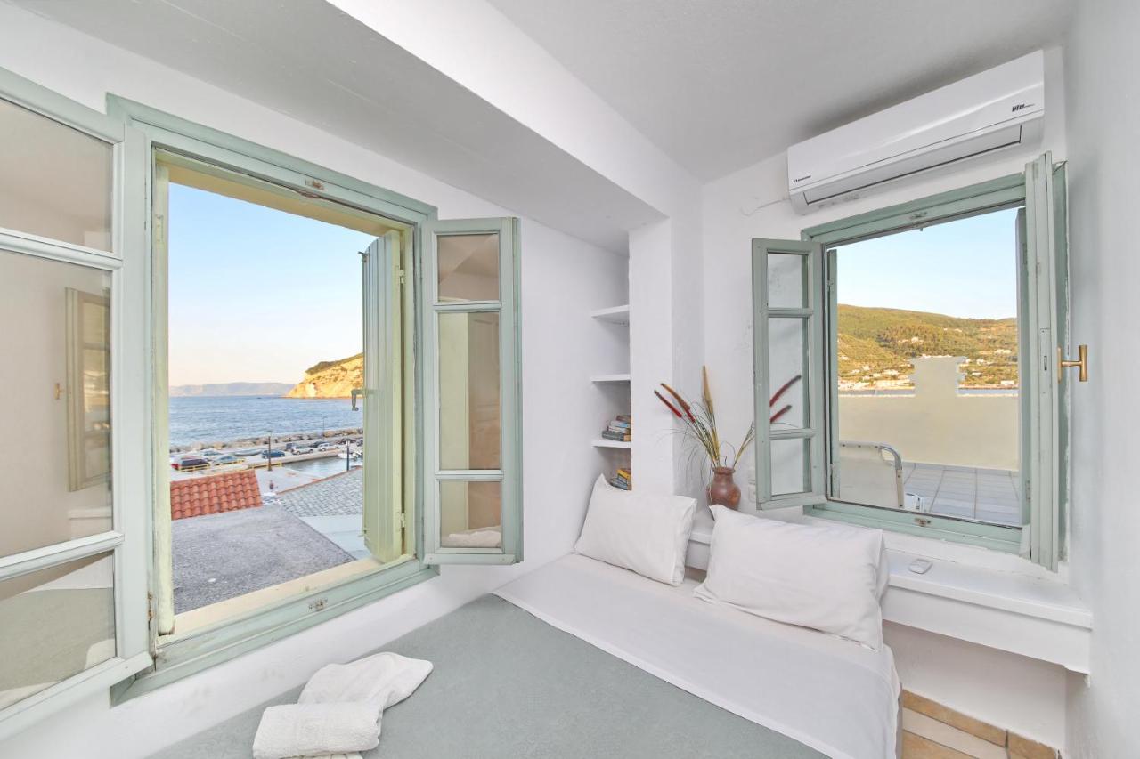 Faros Coastal Apartments Bandar Skopelos Luaran gambar