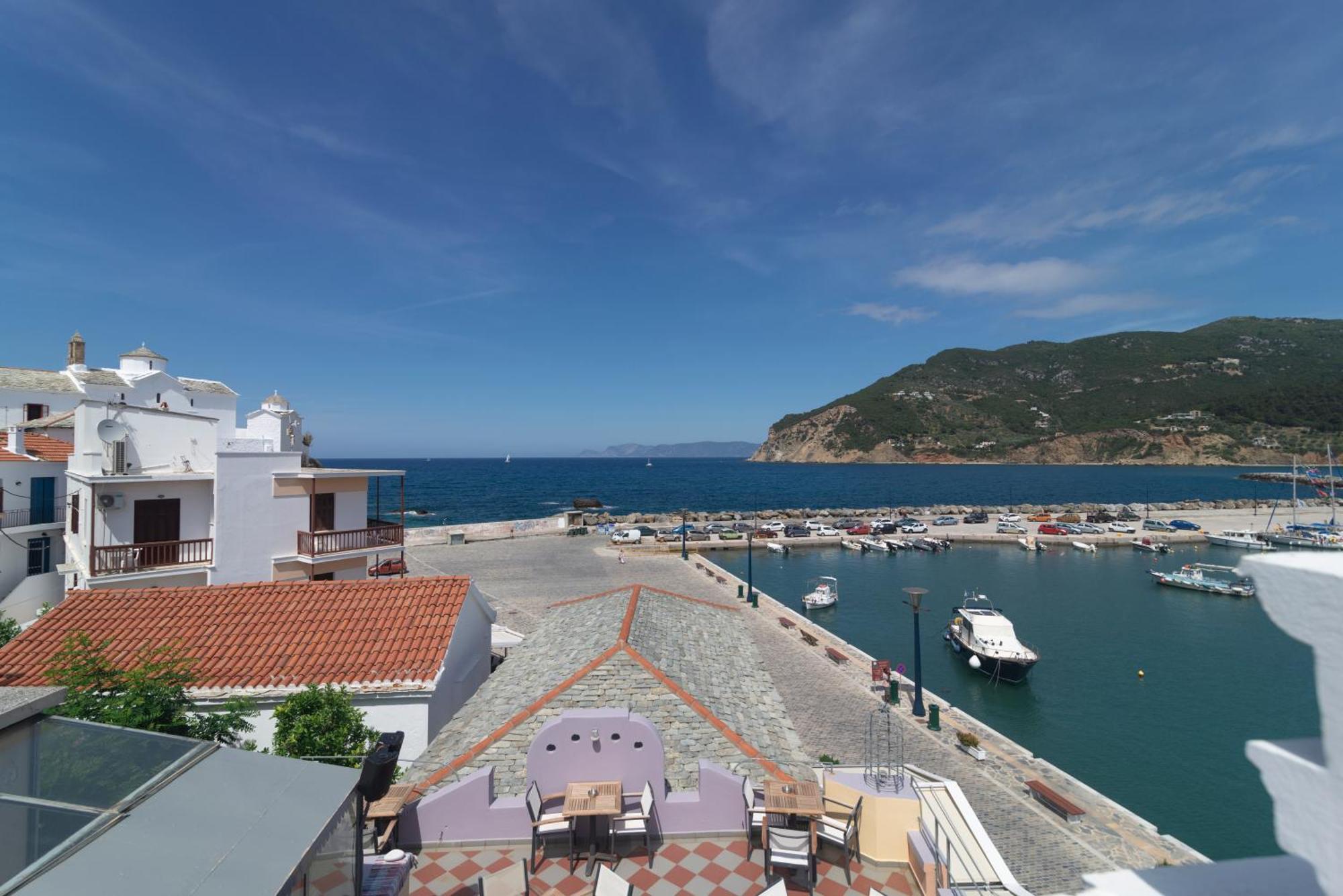 Faros Coastal Apartments Bandar Skopelos Luaran gambar